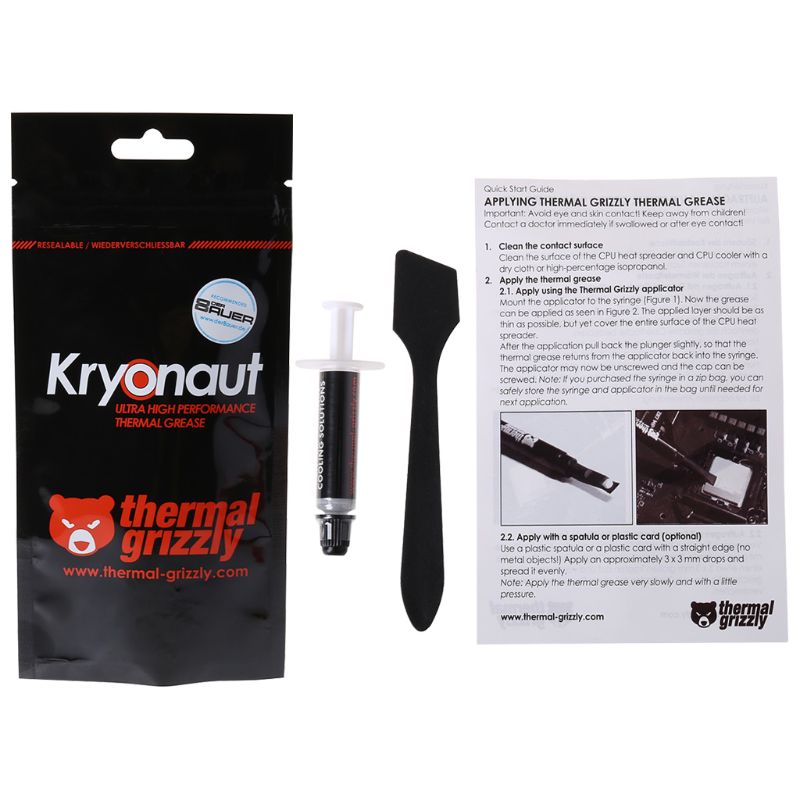 Thermal Grizzly Kryonaut 1g CPU AMD  μ ..